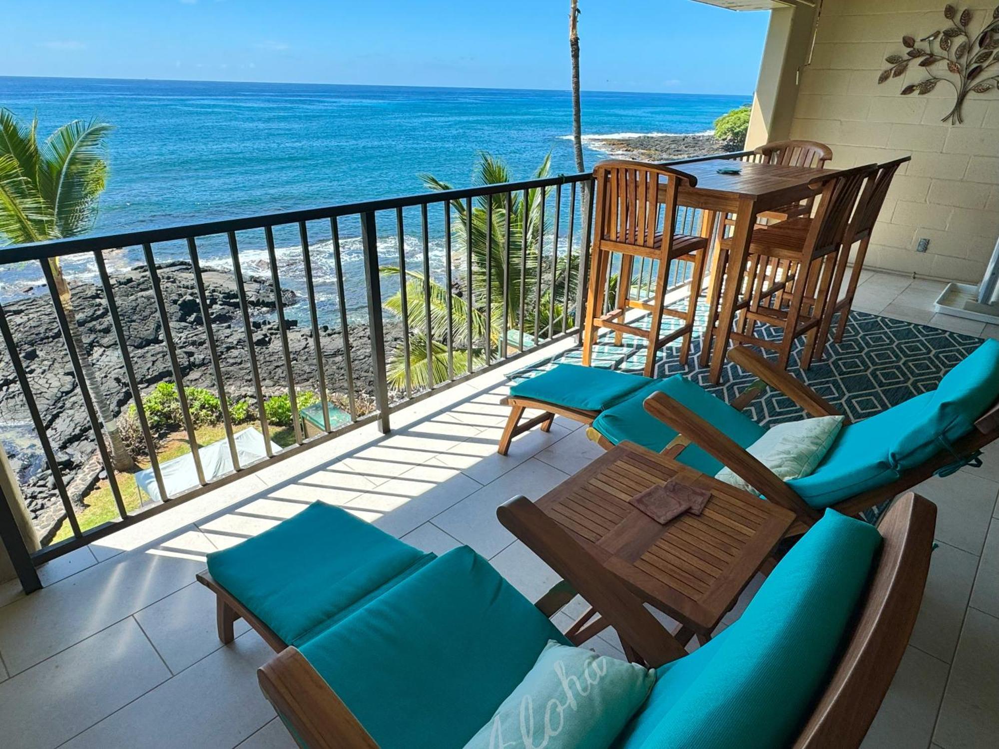 Oceanfront Luxury Condo Kailua-Kona Exteriér fotografie